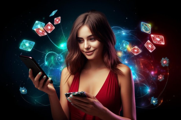 Antarmuka aplikasi mobile laku 77 menampilkan pasar olahraga dan slot